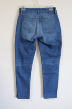 LOFT The Girlfriend Blue Jeans | 0