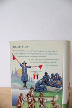 Vintage Girl Scouts Take The Lead! Book Tin