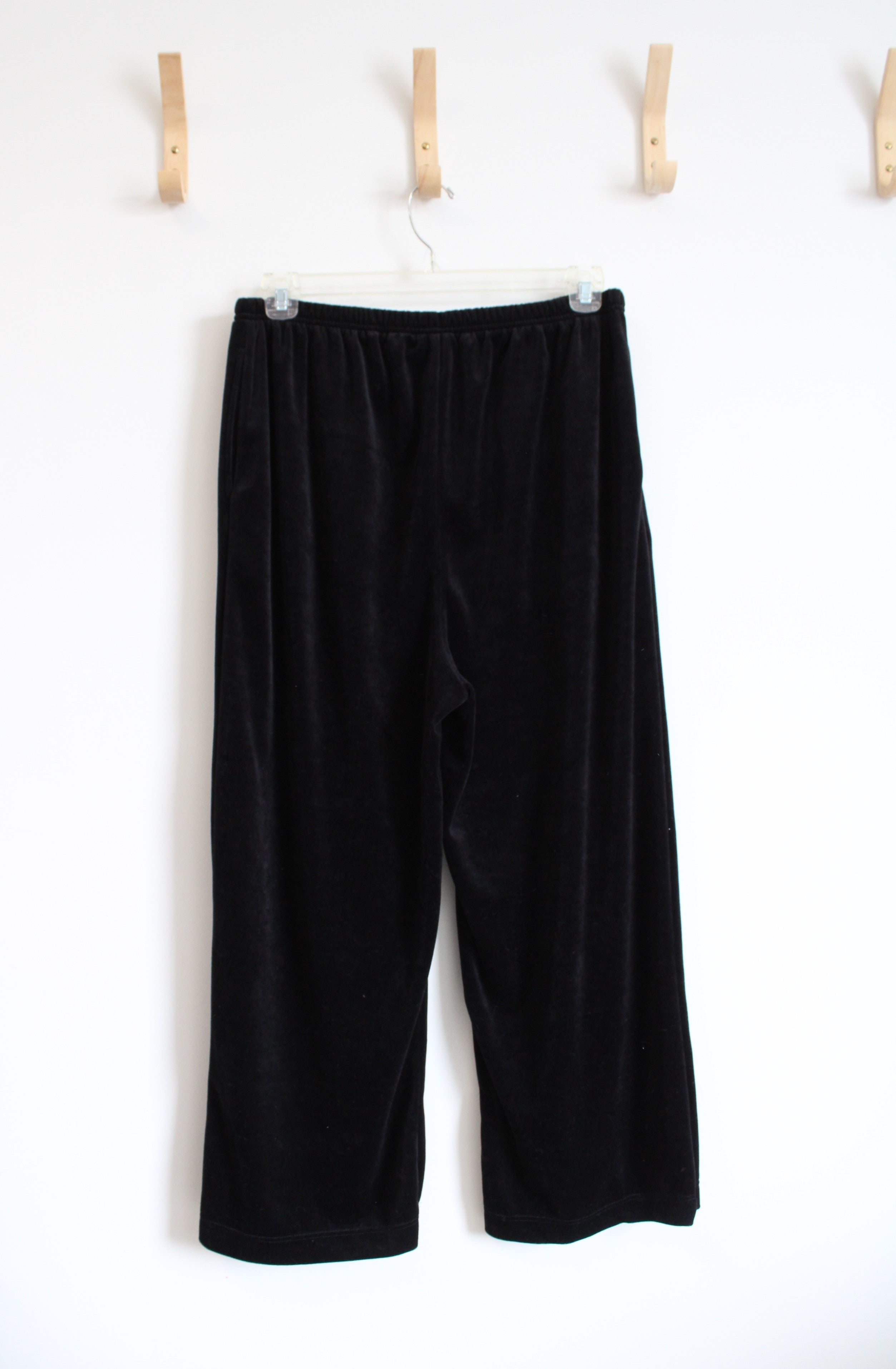 Jon Jac Black Velvet Pants | L