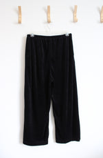 Jon Jac Black Velvet Pants | L