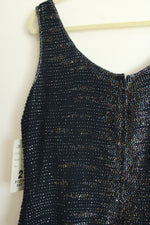 NEW JKara Navy Blue Beaded Dress | 16