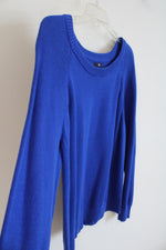 Gap Blue Cotton Sweater | M