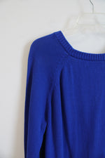 Gap Blue Cotton Sweater | M