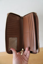 Michael Kors Studded Patchwork Signature Continental Wristlet Wallet