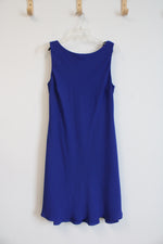 S.L. Fashions Cobalt Blue Shift Dress | M