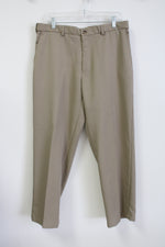 Haggar Tan Dress Pant | 34X29
