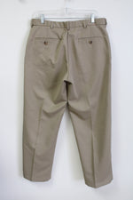 Haggar Tan Dress Pant | 34X29