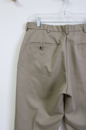 Haggar Tan Dress Pant | 34X29
