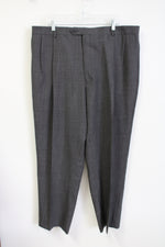 Joseph & Feiss International Trio Gray Patterned Pant | 43X30