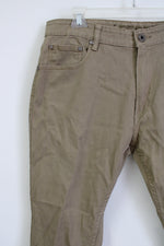 Perruzo Slim Fit Tan Jeans | 38X32