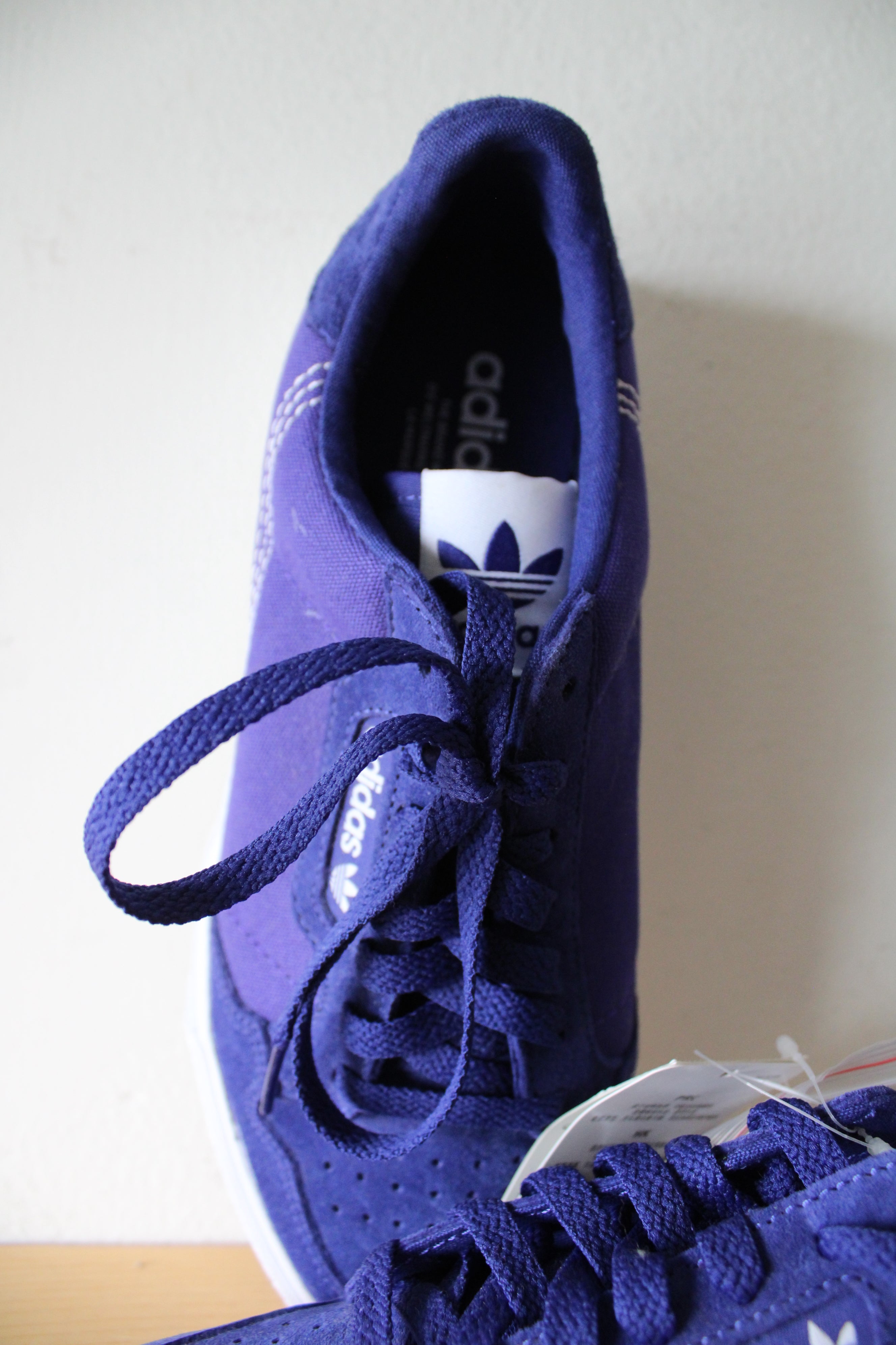 NEW Adidas Continental Vulc Real Purple Originals Sneakers | Size 7