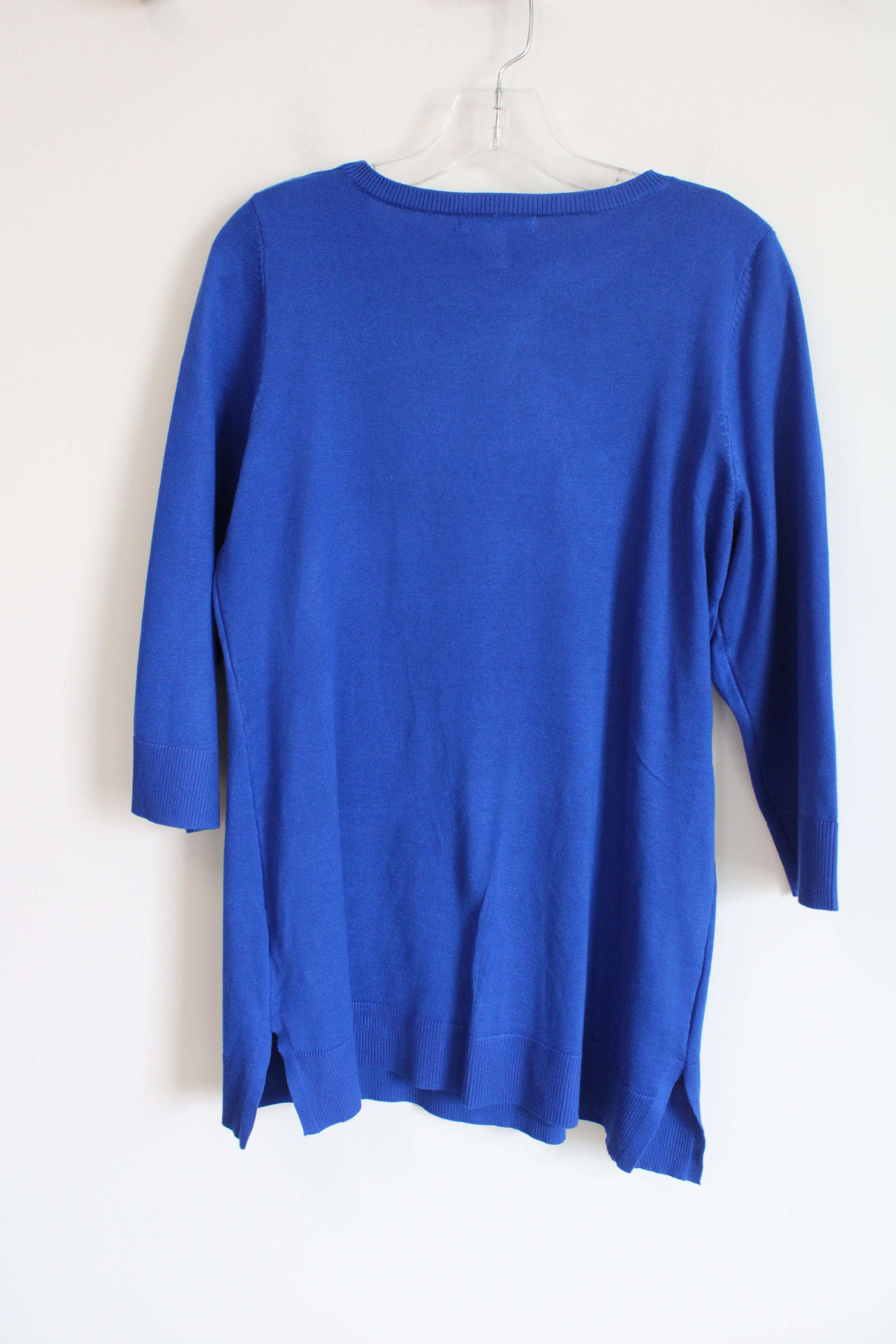 NEW Cable & Gauge Blue Sweater Top | L