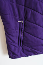 Studio Work Purple Vest | M Petite
