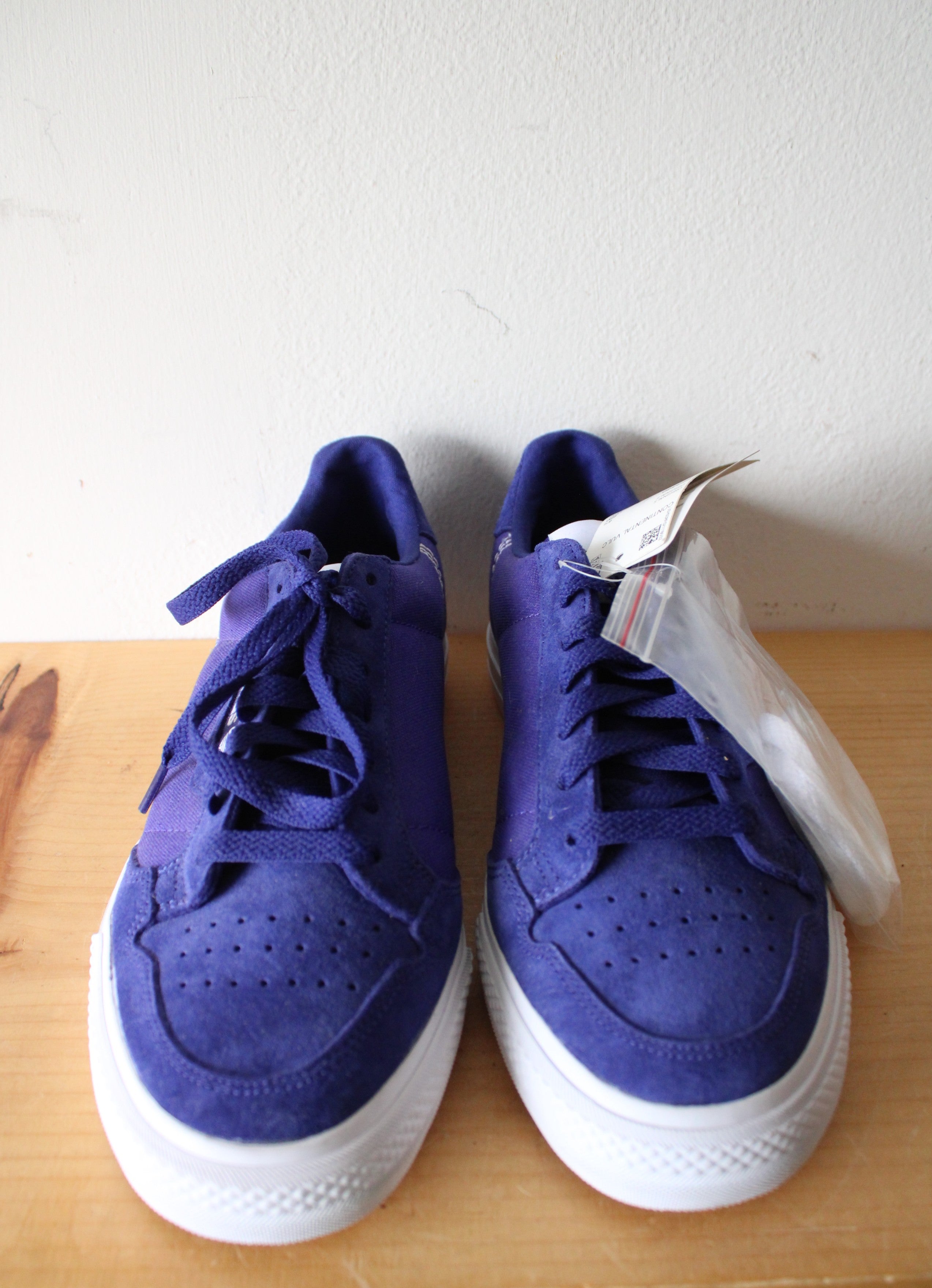 NEW Adidas Continental Vulc Real Purple Originals Sneakers | Size 7