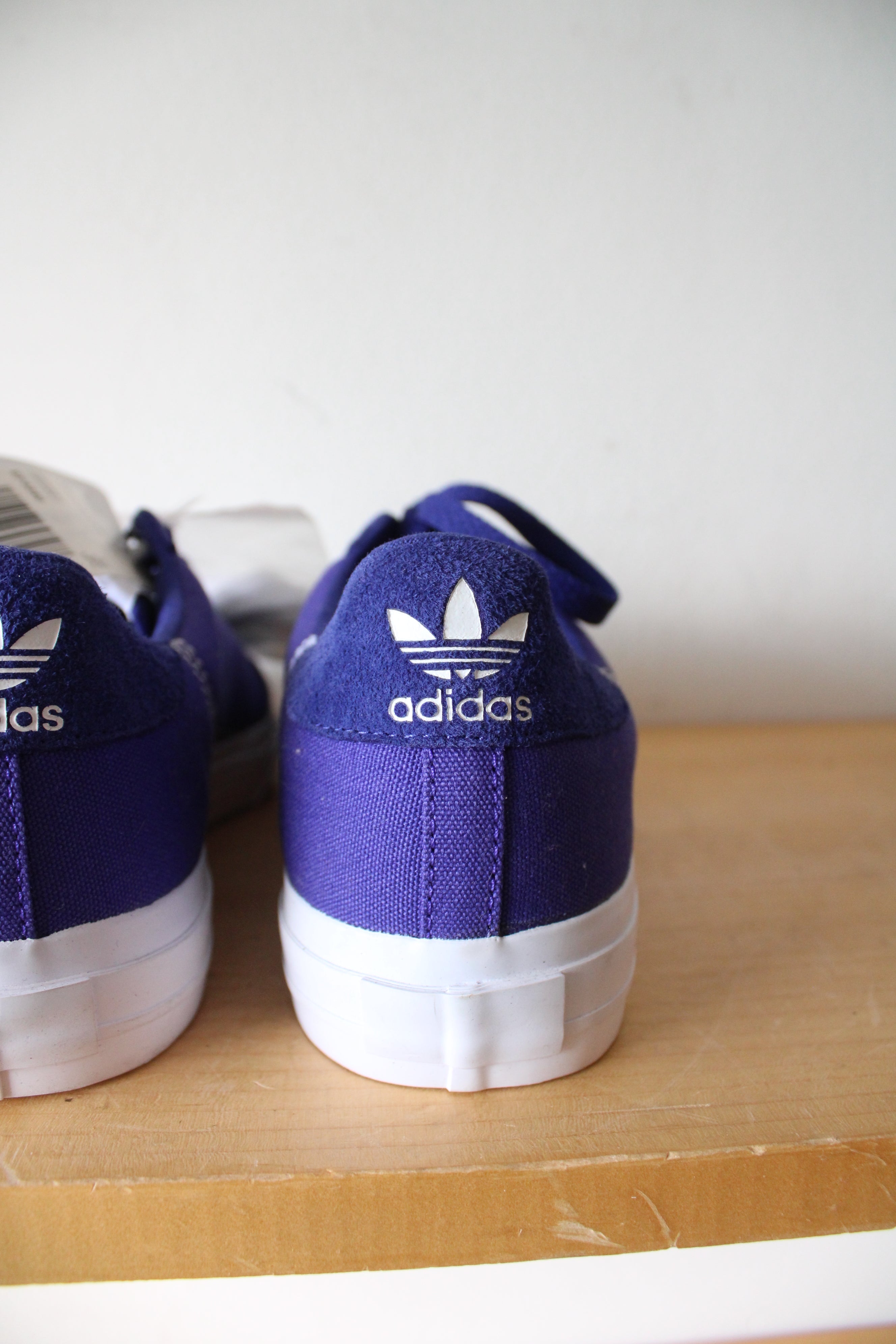 NEW Adidas Continental Vulc Real Purple Originals Sneakers | Size 7