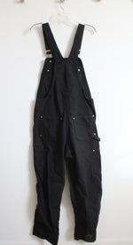 Carhartt Relaxed Fit Black Bib Overalls | 30X30