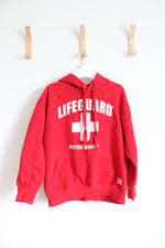 Lifeguard Outer Banks Red Hoodie | S