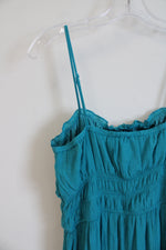 Trixxi Blue Tiered Midi Dress | XL