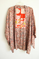 Vintage Japanese Haori Silk Jacket