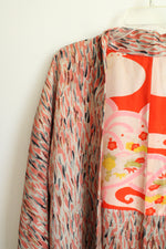 Vintage Japanese Haori Silk Jacket