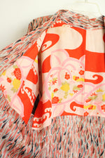 Vintage Japanese Haori Silk Jacket