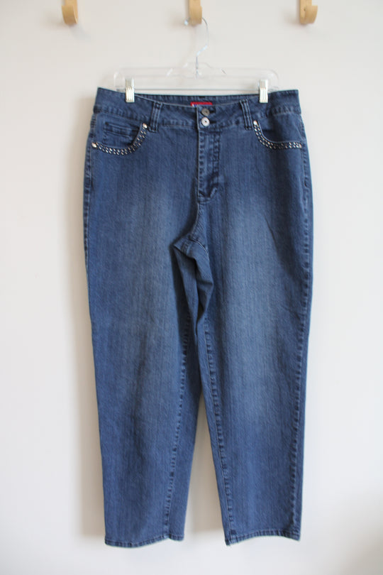 Westport Embellished Capri Jeans | 16W