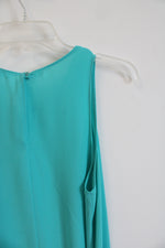 NEW Lush Teal Sheer Tank Top | M
