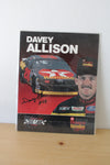 Davey Allison "The Ride of a Lifetime" magazine, with autographed picture