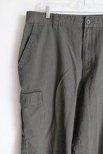 Basic Editions Green Khaki Cargo Pants | 40X30