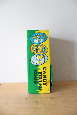 Vintage Decorative Tin Candy Filled Eggs