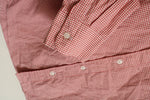 NEW J. Crew Red and White Plaid Button Down Long Sleeve Shirt | M