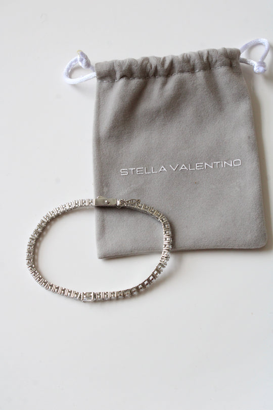 Stella Valentino CZ Tennis Bracelet