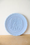 Fenton Blue Bicentennial "In God We Trust" Decorative Plate