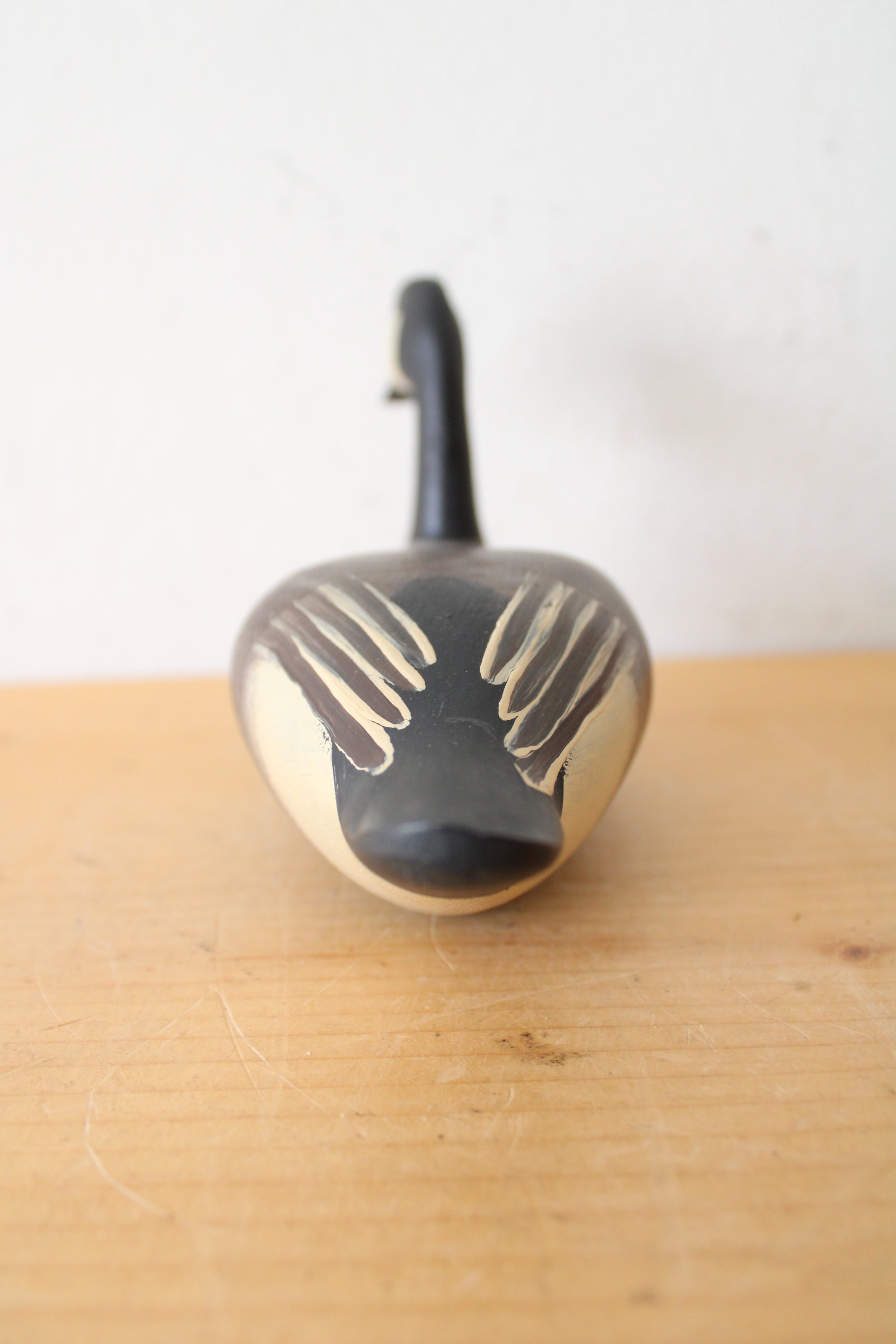 Hand Painted John H. Clark Canadian Goose Figurine