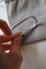 Stella Valentino CZ Tennis Bracelet