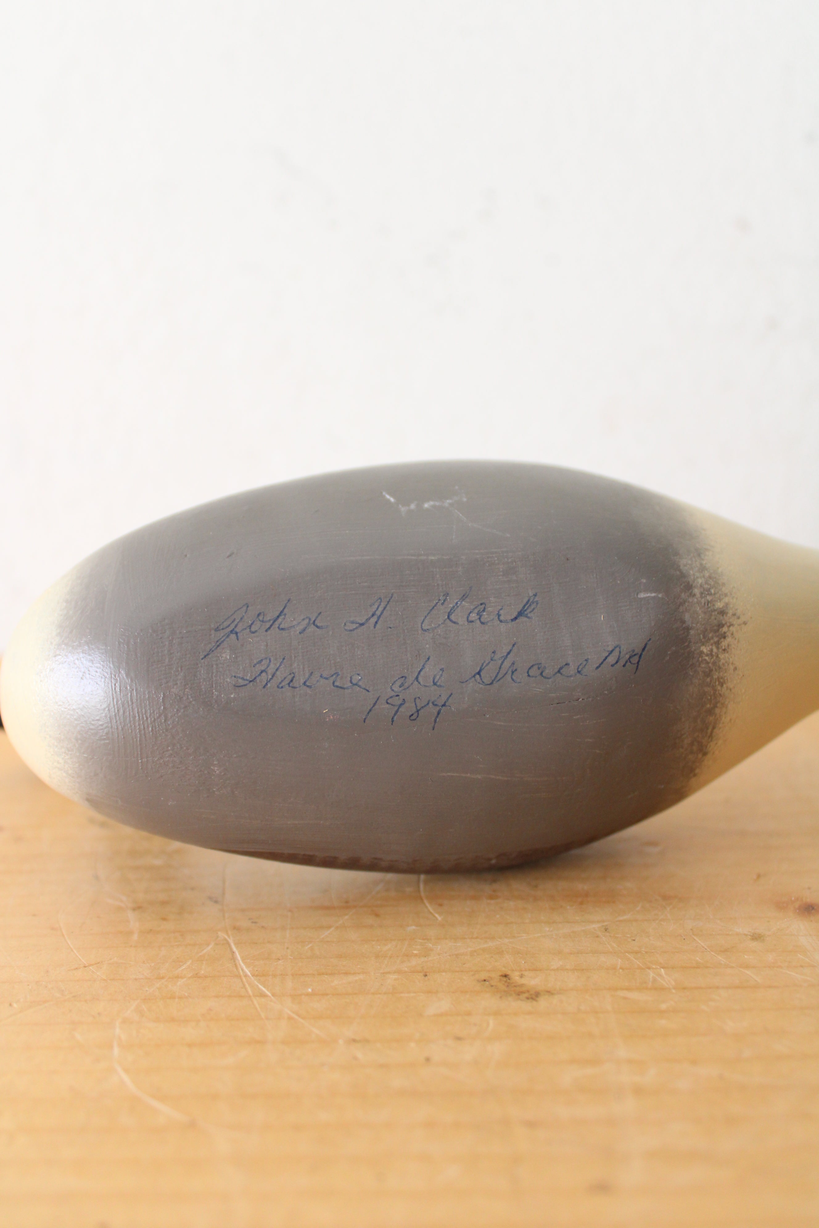 Hand Painted John H. Clark Canadian Goose Figurine