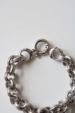 Epiphany Sterling Silver Toggle Clasp Chunky Chain Bracelet