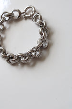 Epiphany Sterling Silver Toggle Clasp Chunky Chain Bracelet