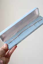 Epiphany Sterling Silver CZ Tennis Bracelet