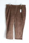 NEW L.L. Bean Brown Corduroy Pants | 40X29