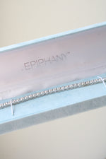 Epiphany Sterling Silver CZ Tennis Bracelet