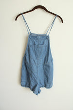 Abercrombie & Fitch Chambray OVerall Shorts | XXSP