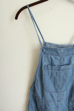 Abercrombie & Fitch Chambray OVerall Shorts | XXSP