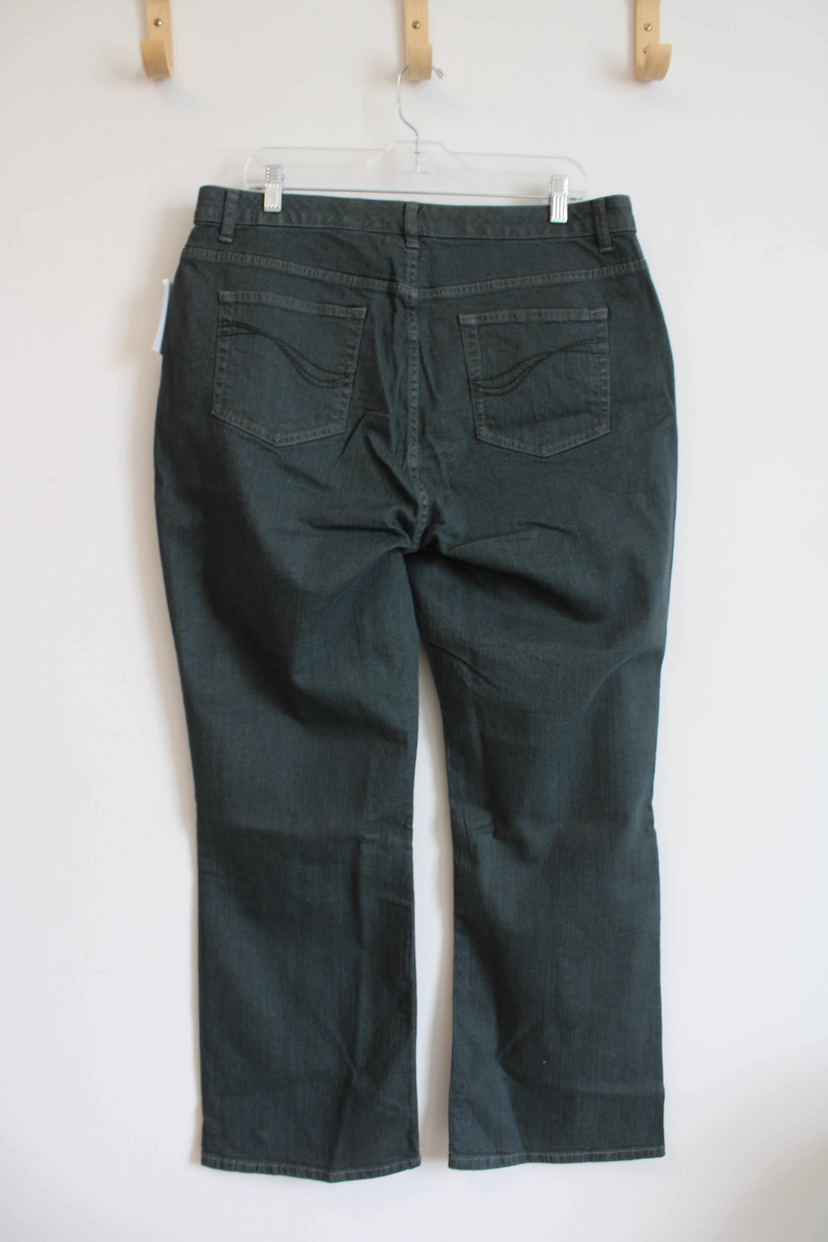 NEW Denim & Co. Green Jeans | 18W Petite