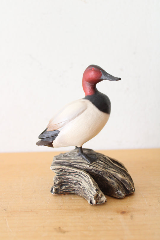 Canvasback Duck Decoy Figurine