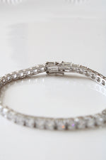 Epiphany Sterling Silver CZ Tennis Bracelet
