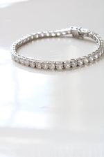 Epiphany Sterling Silver CZ Tennis Bracelet