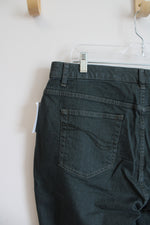 NEW Denim & Co. Green Jeans | 18W Petite