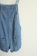 Abercrombie & Fitch Chambray OVerall Shorts | XXSP