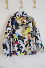 Members Only X Looney Tunes Hooded Windbreaker Jacket | XL